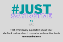 #JustsayingTME